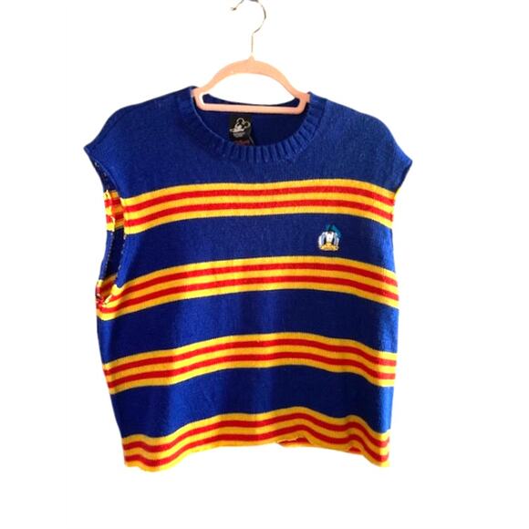 DONALD DUCK Sweater Vest - Men's Medium - Picture 4 of 7